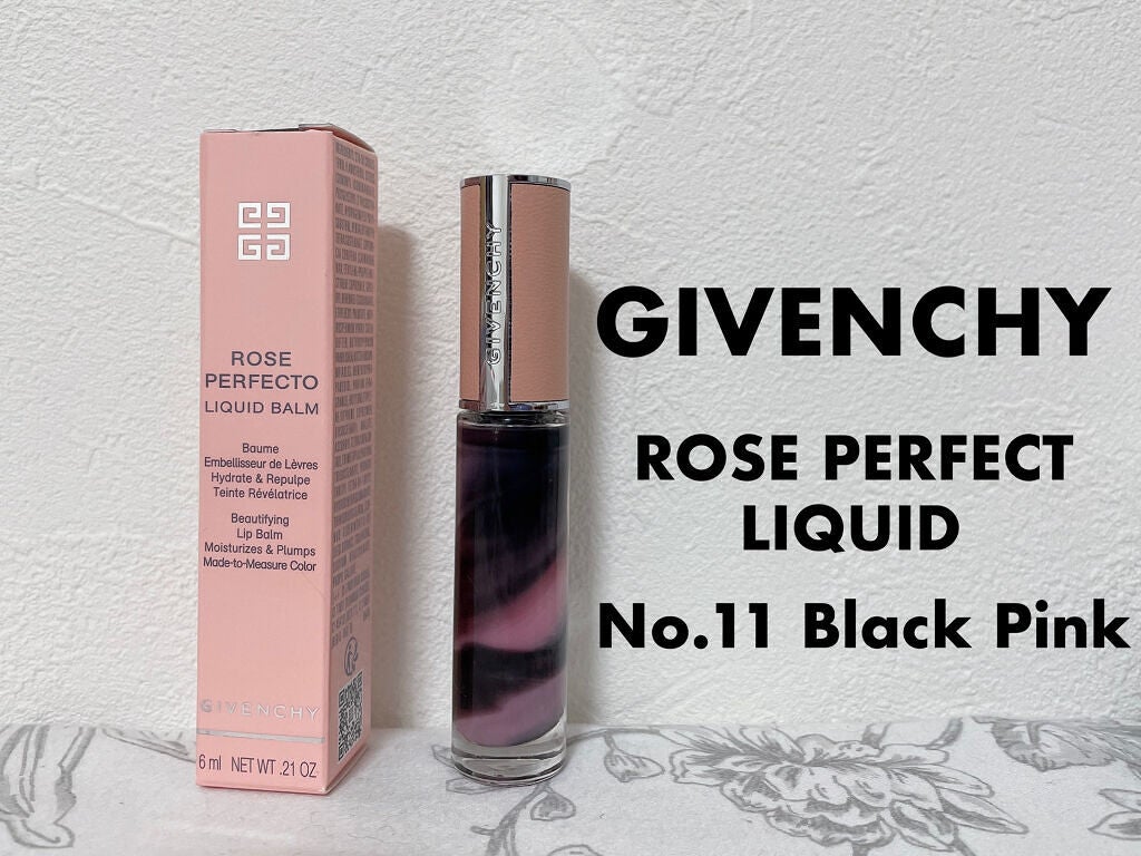 ローズ・パーフェクト・リキッド/GIVENCHY/口紅を使ったクチコミ(1枚目)