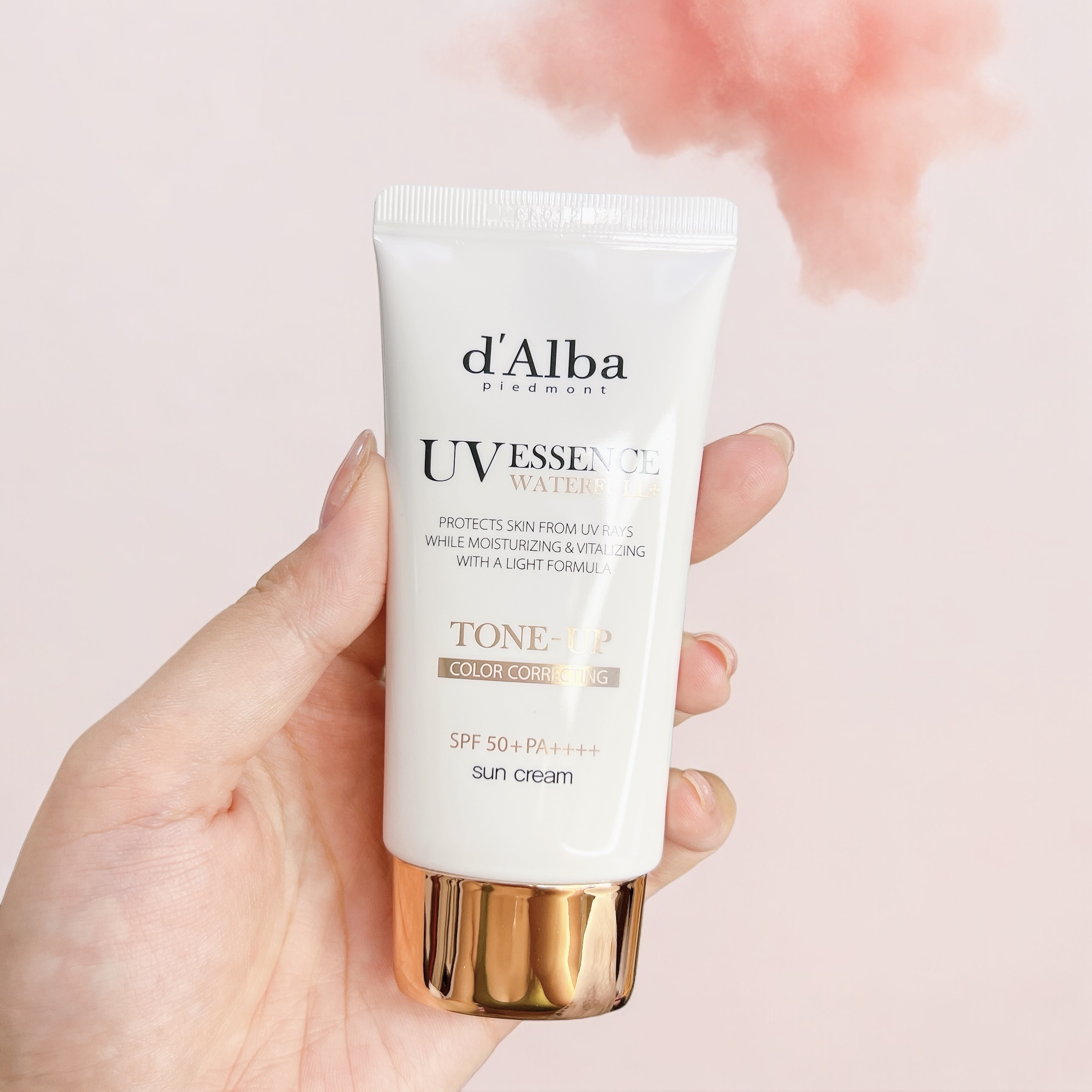 ウォータフルトーンアップサンクリーム/ダルバ/日焼け止めクリームを使ったクチコミ（2枚目）