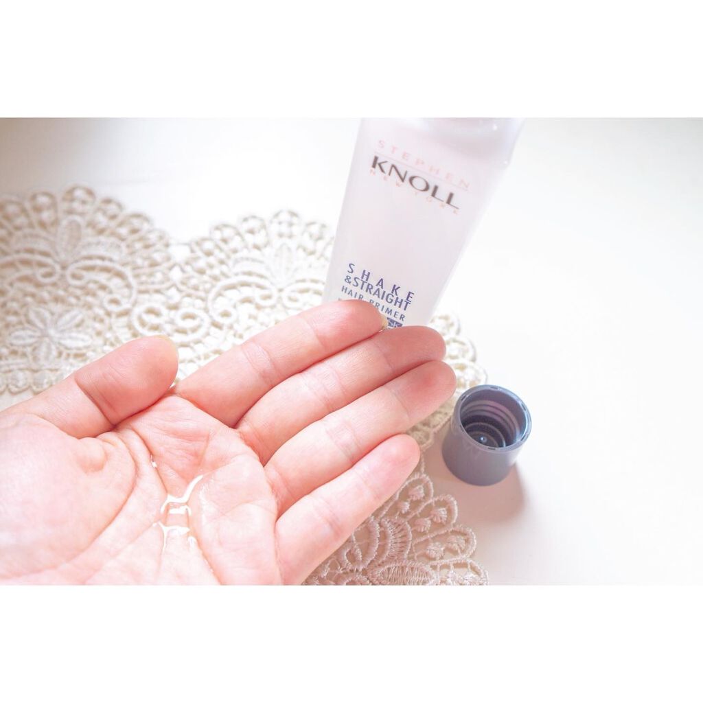 シェイク アンド ストレート ヘアプライマー/スティーブンノル ニューヨーク/ヘアオイルを使ったクチコミ（2枚目）