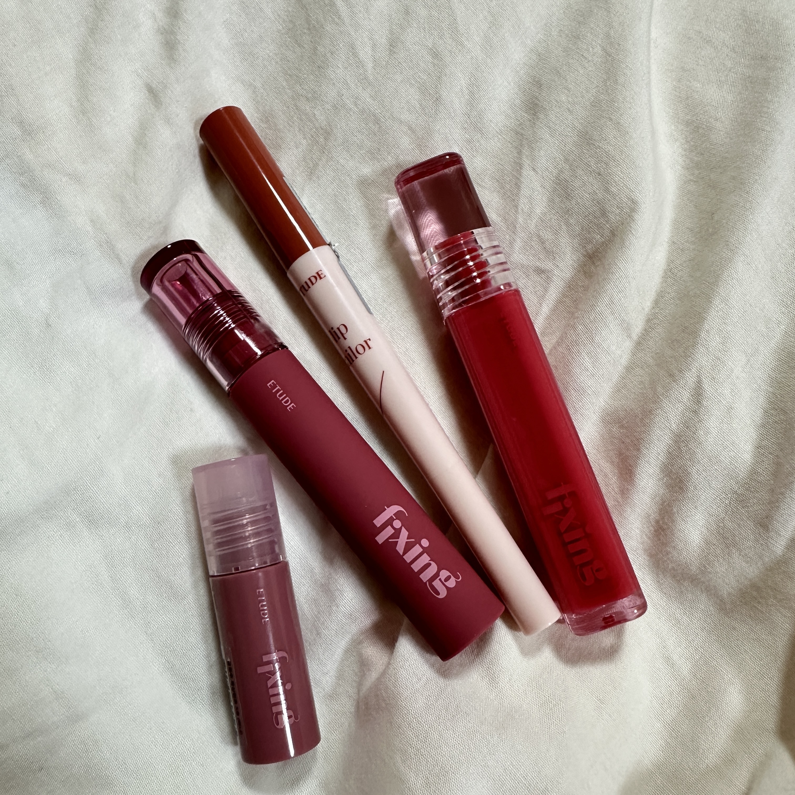 フィクシングティント/ETUDE/リップティントを使ったクチコミ（3枚目）