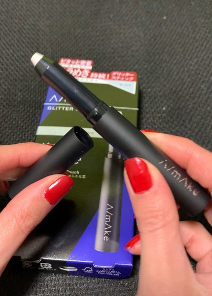 エーメイク グリッタースティック/A/mAke/グリッターを使ったクチコミ(4枚目)