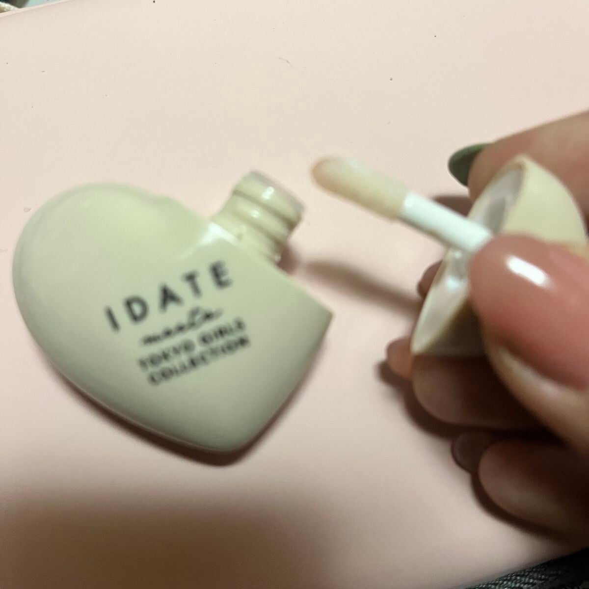 アイデイト リップケアオイル/IDATE/リップグロスを使ったクチコミ(3枚目)