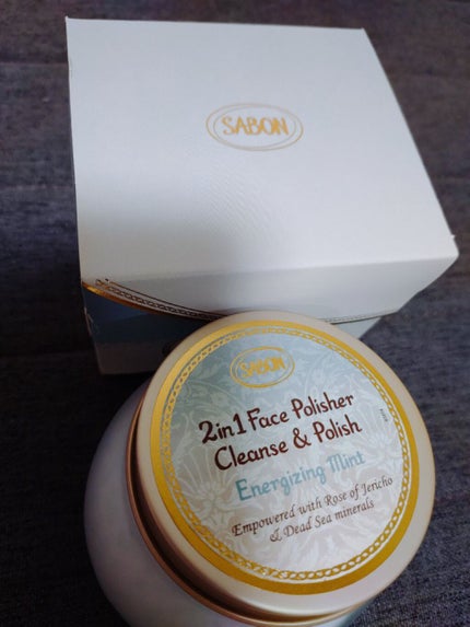 フェイスポリッシャー リフレッシング(ミント)/SABON/スクラブ・ゴマージュを使ったクチコミ(3枚目)