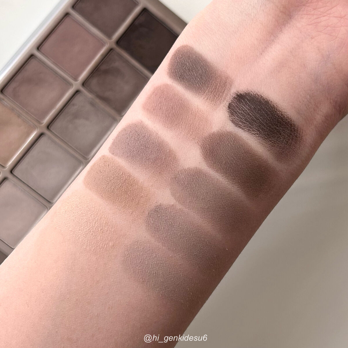 ベターザンパレット/rom&nd/アイシャドウパレットを使ったクチコミ（1枚目）