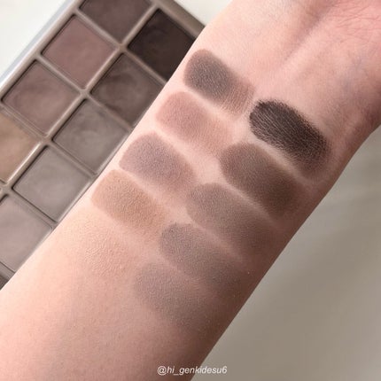 ベターザンパレット/rom&nd/アイシャドウパレットを使ったクチコミ(1枚目)