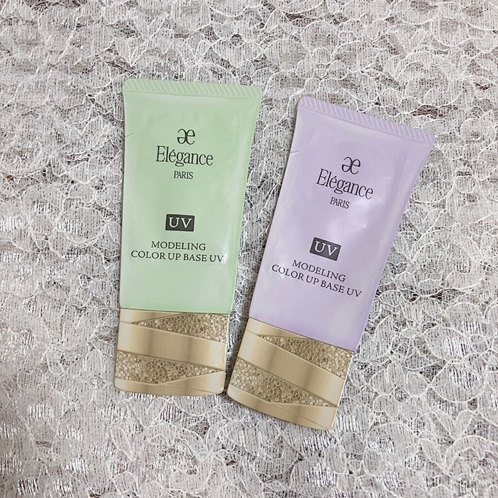 エレガンス モデリング カラーアップ ベース UV GR440/Elégance/化粧下地を使ったクチコミ（1枚目）