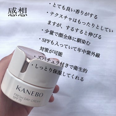 カネボウ フレッシュ デイ クリーム/KANEBO/化粧下地を使ったクチコミ（4枚目）