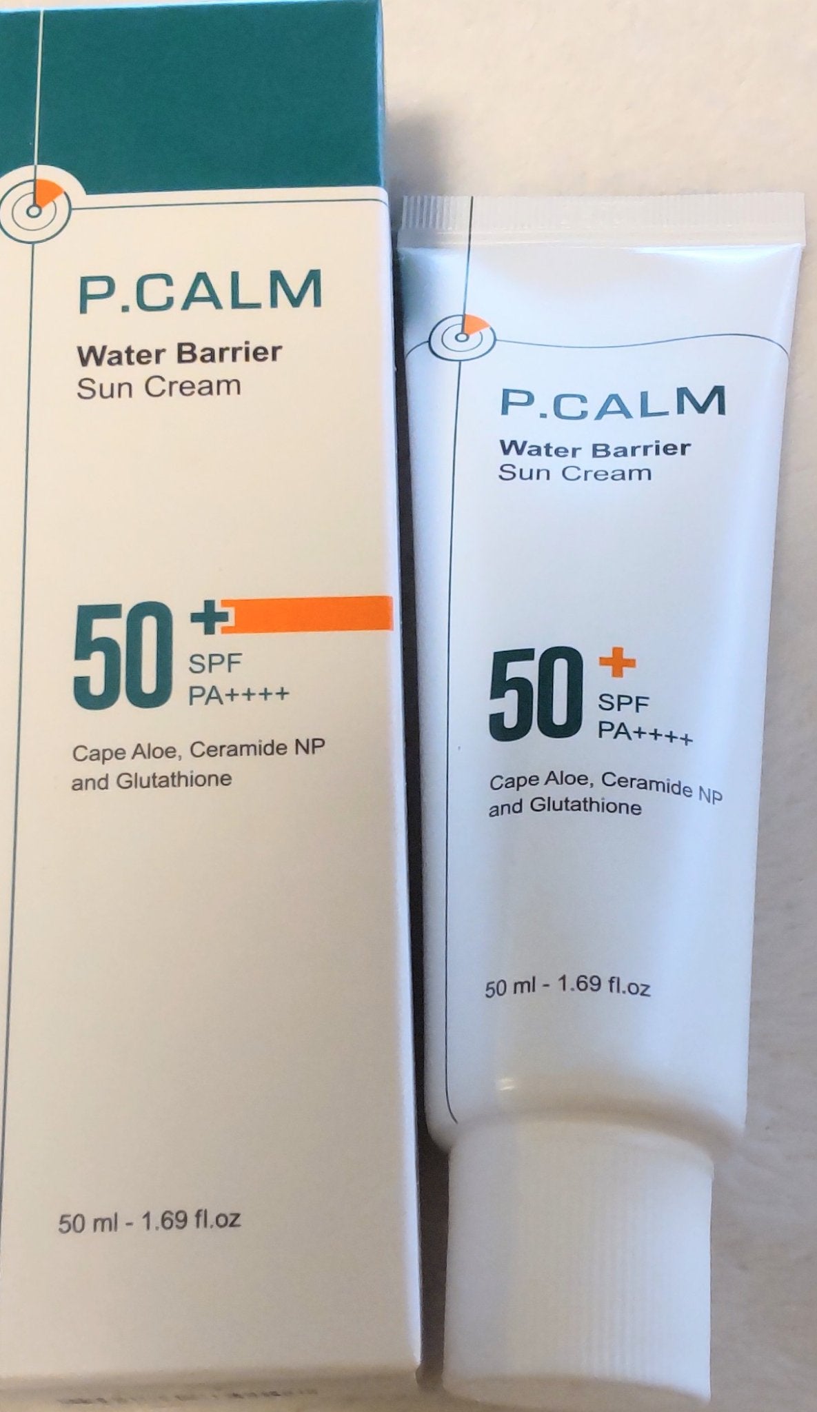 ウォーターバリアサンスクリーン/P.CALM/日焼け止めクリームを使ったクチコミ(1枚目)