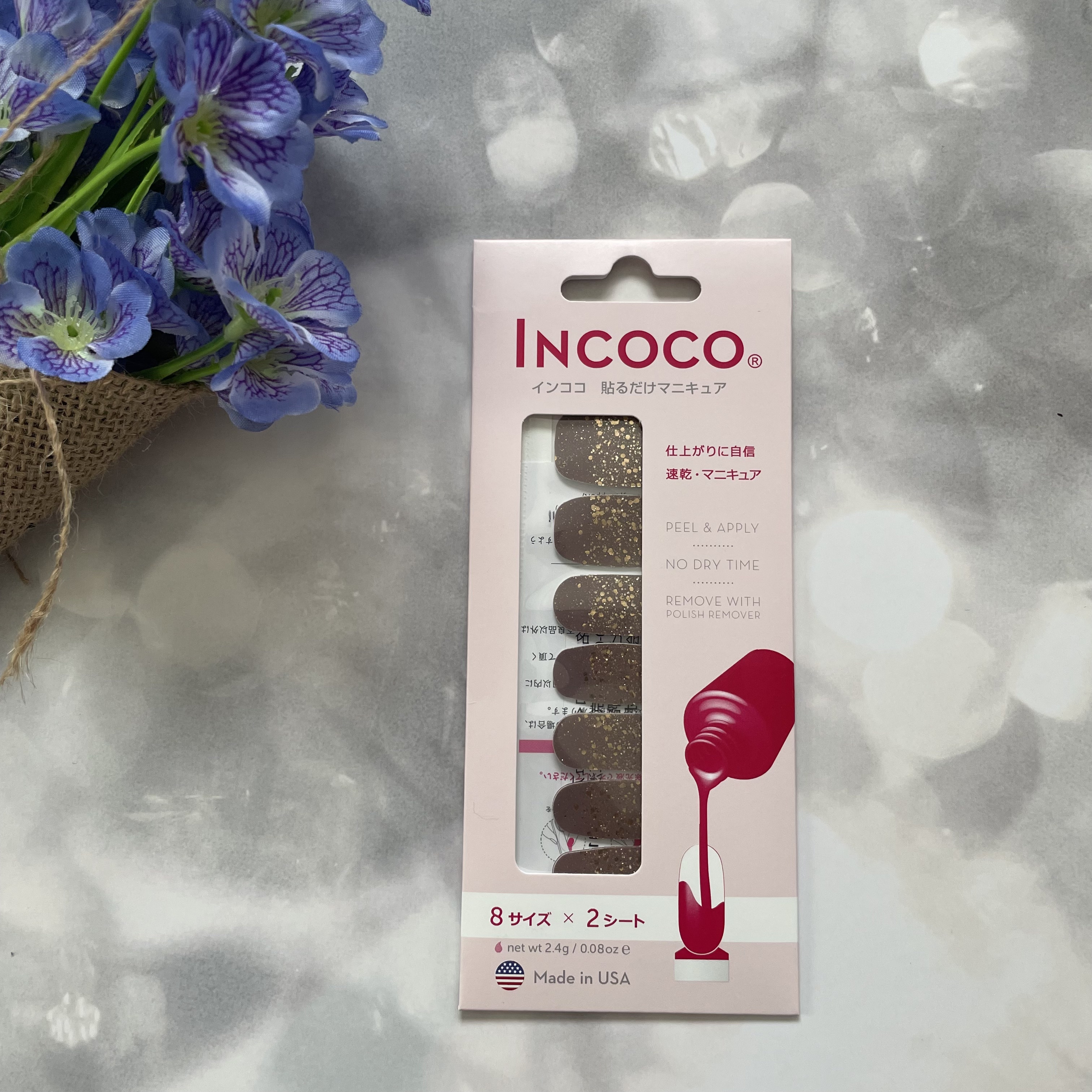 INCOCO インココ  マニキュアシート インバイトオンリー (Invite Only) /インココ/ネイルシールを使ったクチコミ（3枚目）