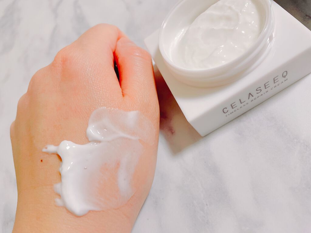 タイムレスリペア クリーム/CELASEEQ/フェイスクリームを使ったクチコミ(4枚目)