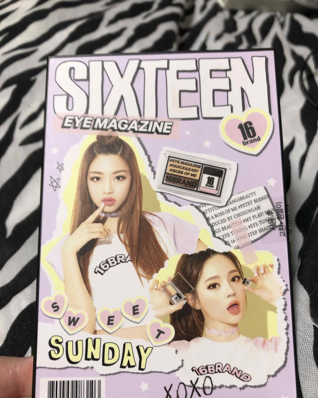 16 EYE MAGAZINE/16BRAND/アイシャドウパレットを使ったクチコミ（1枚目）