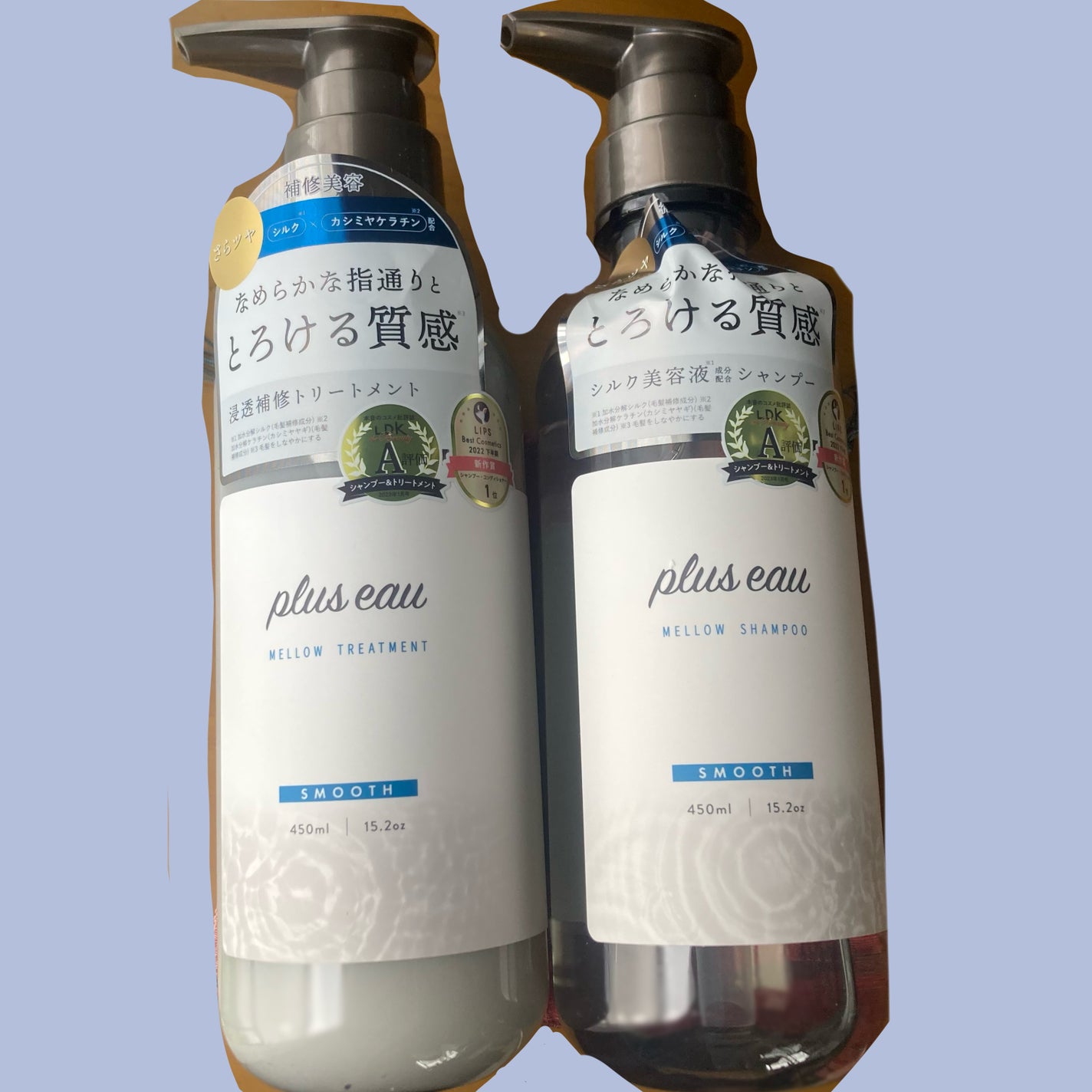 メロウシャンプー/メロウトリートメント/plus eau/市販シャンプーを使ったクチコミ(1枚目)