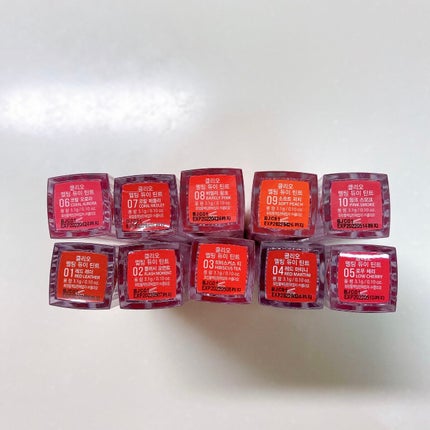 メルティングデューイティント/CLIO/口紅を使ったクチコミ(8枚目)