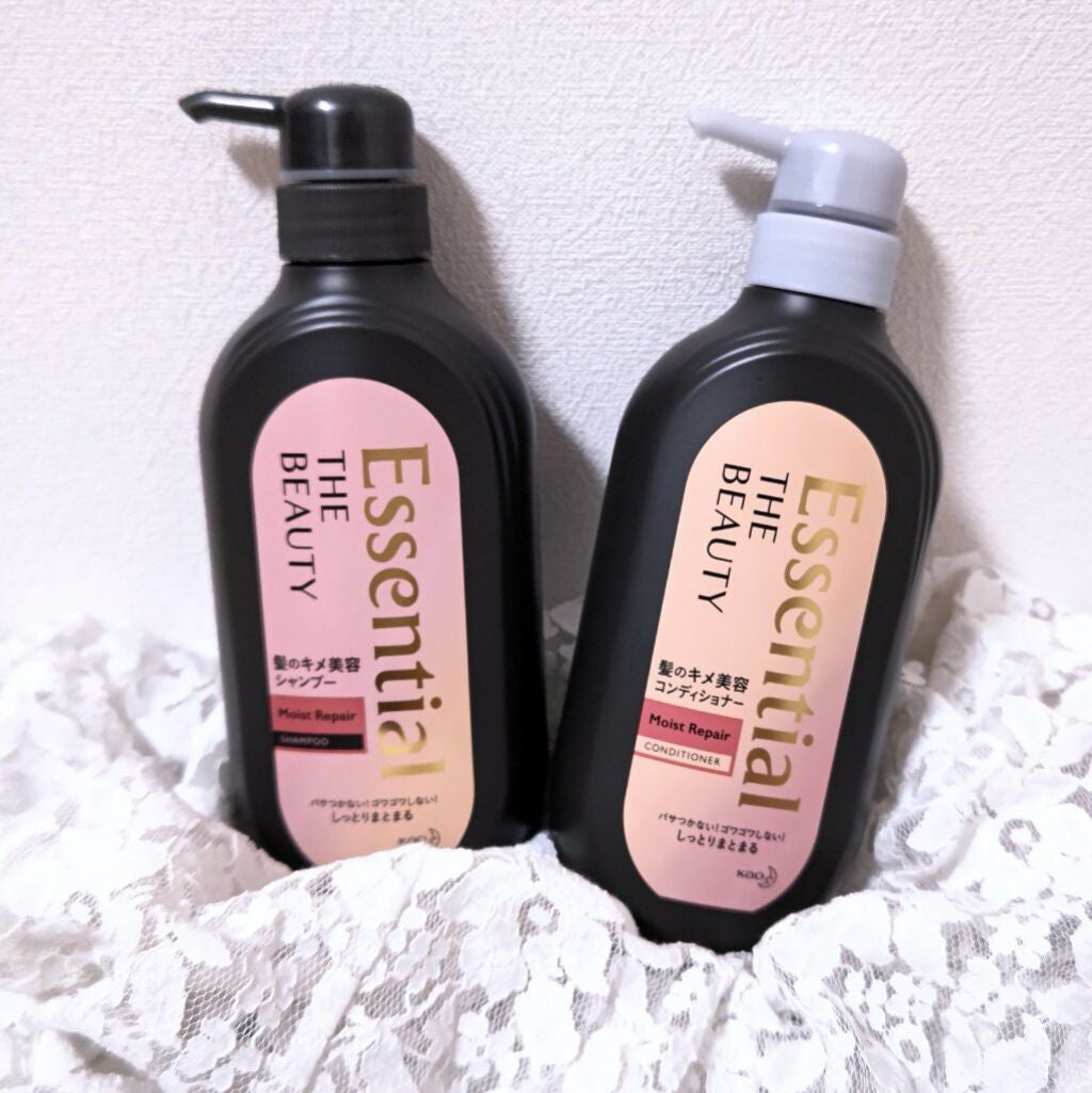 THE BEAUTY 髪のキメ美容シャンプー/コンディショナー<モイストリペア> /エッセンシャル/市販シャンプーを使ったクチコミ(1枚目)