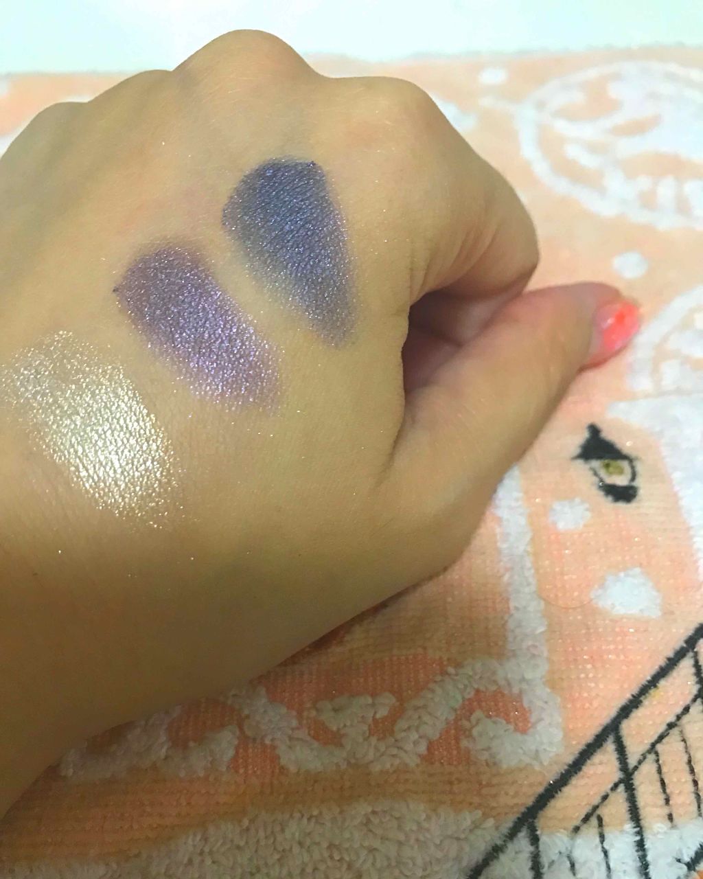 トーンアップアイシャドウ/CEZANNE/アイシャドウパレットを使ったクチコミ(2枚目)