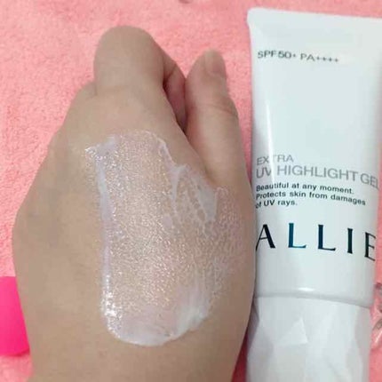 エクストラUV ハイライトジェル/アリィー/日焼け止めジェルを使ったクチコミ(3枚目)