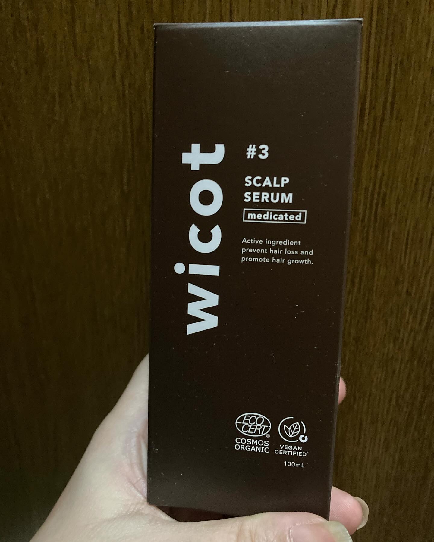 薬用スカルプセラム/wicot/頭皮ローションを使ったクチコミ（1枚目）