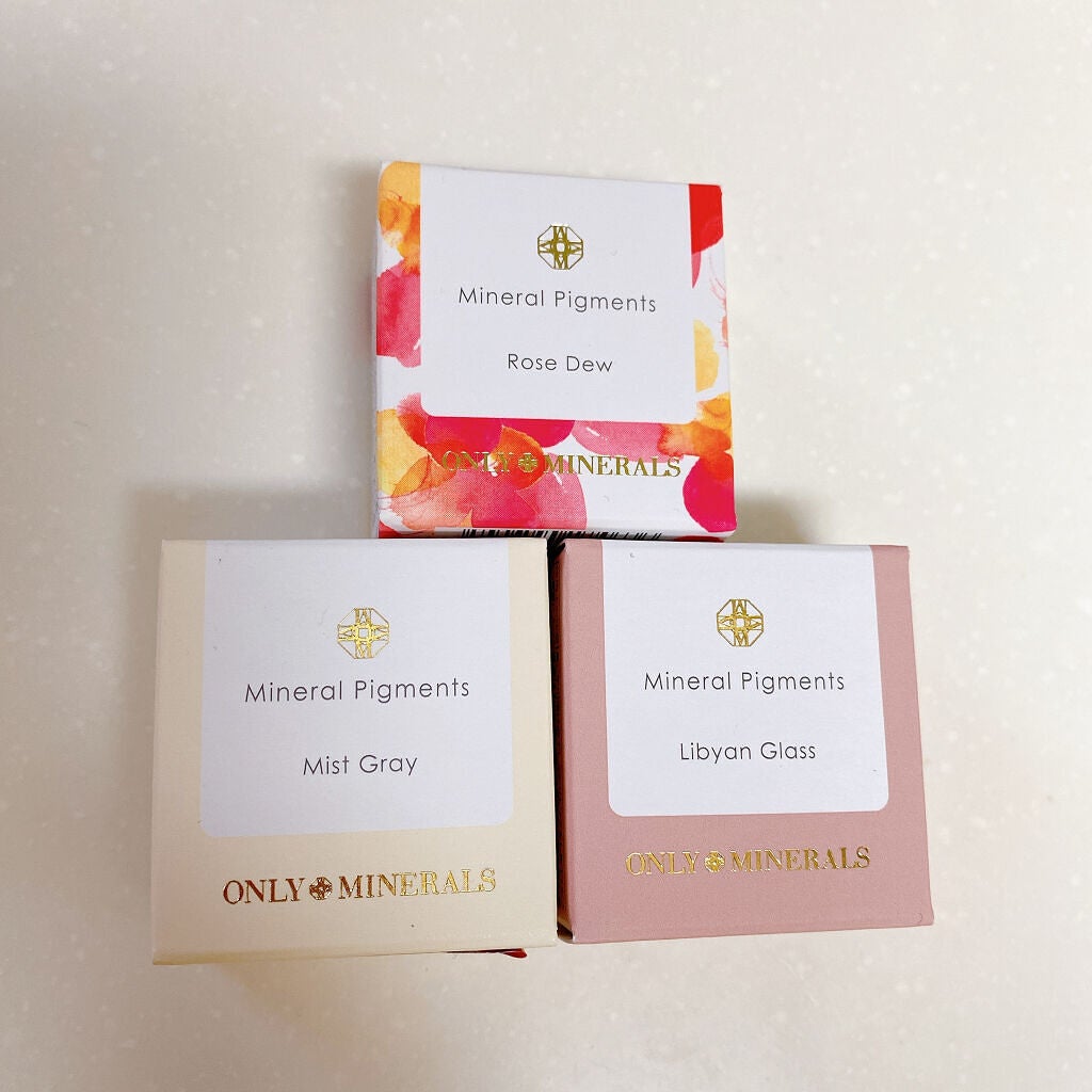 ミネラルピグメント/ONLY MINERALS/単色アイシャドウを使ったクチコミ(1枚目)