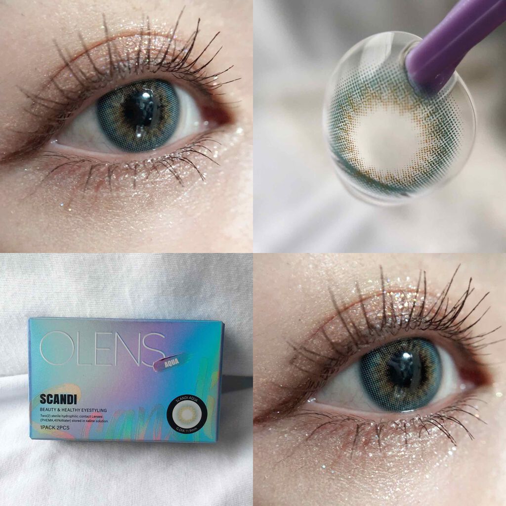 SCANDI(スカンディ)/OLENS/カラーコンタクトレンズを使ったクチコミ(3枚目)