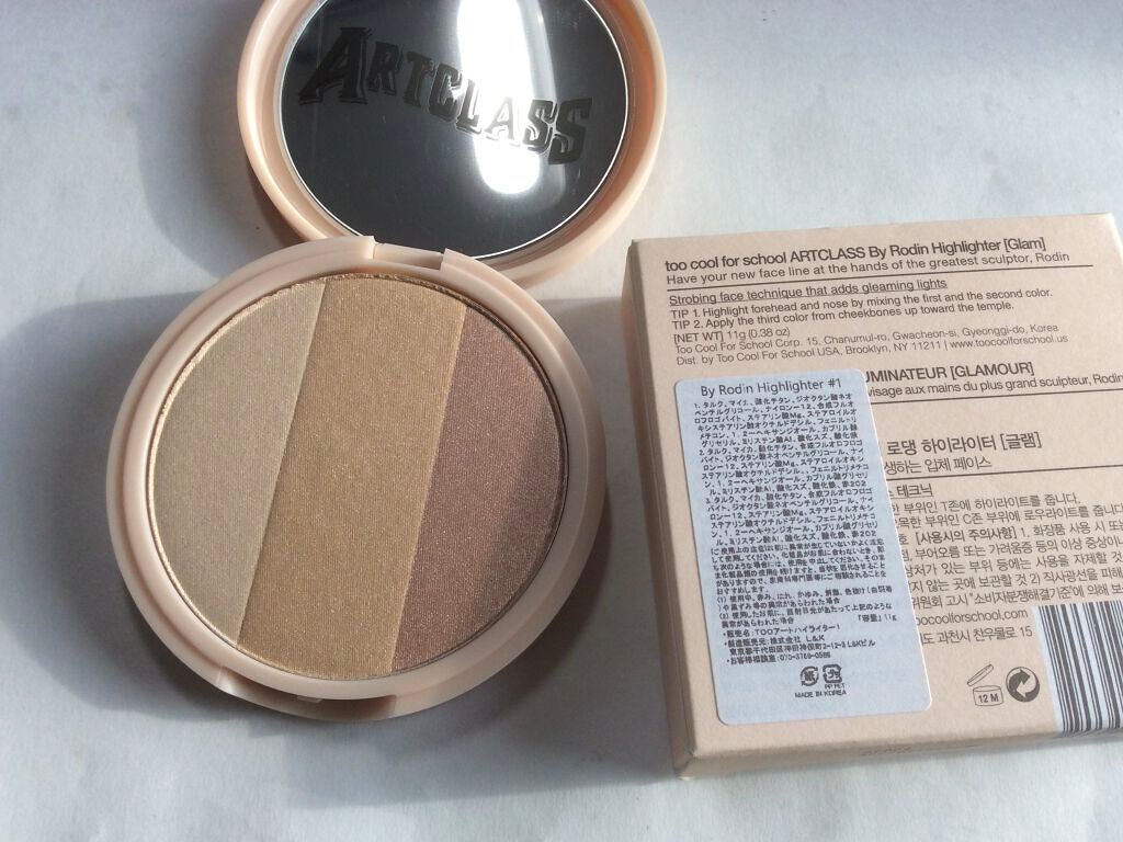 アートクラスバイロダン ハイライター/too cool for school/パウダーハイライトを使ったクチコミ(3枚目)
