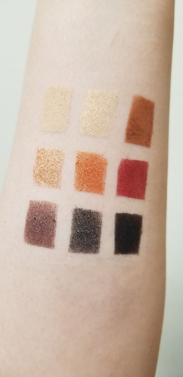 Golden Hour Eyeshadow Palette/VISEART/アイシャドウパレットを使ったクチコミ（3枚目）