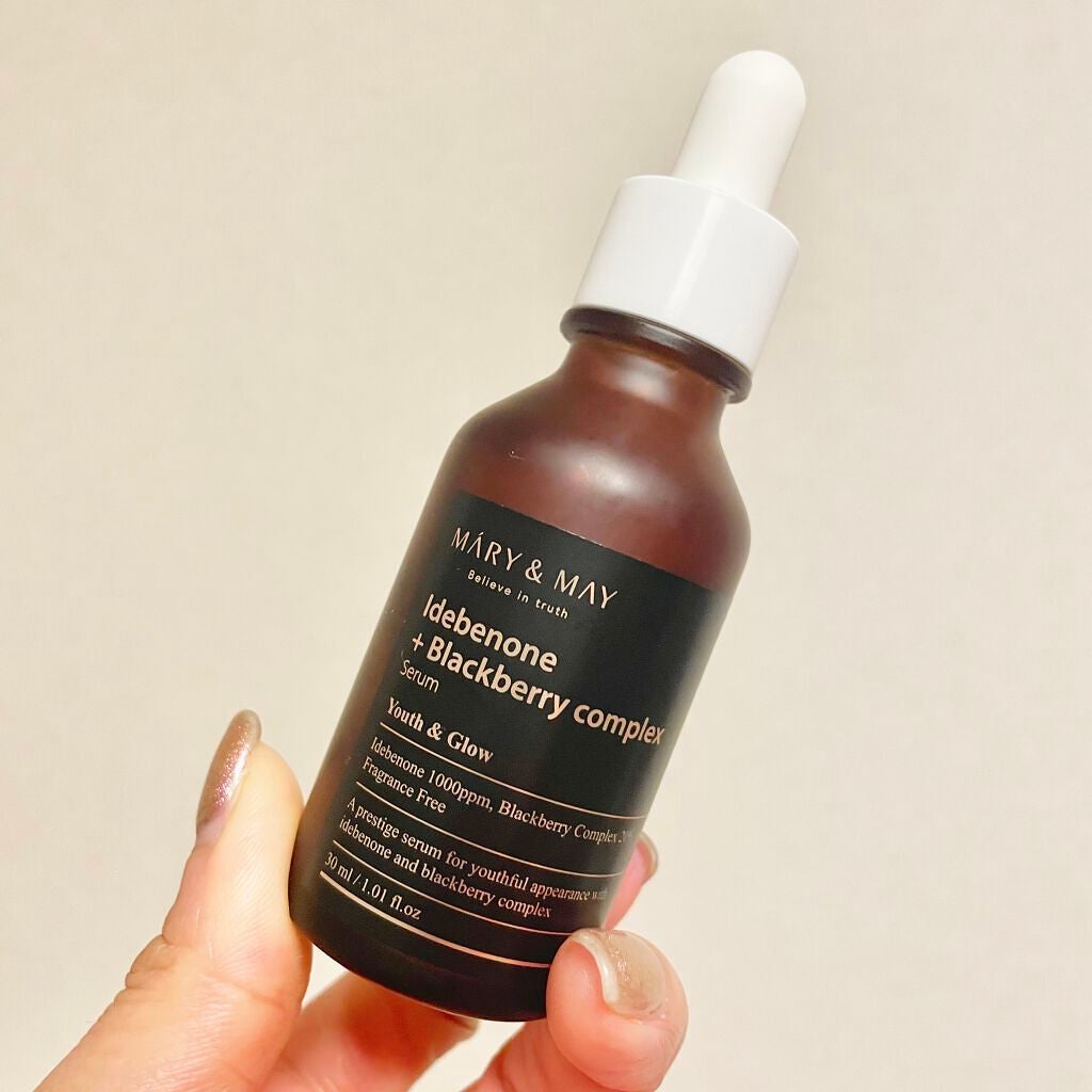 Idebenone+Blackberry complex serum|MARY&MAYの辛口レビュー