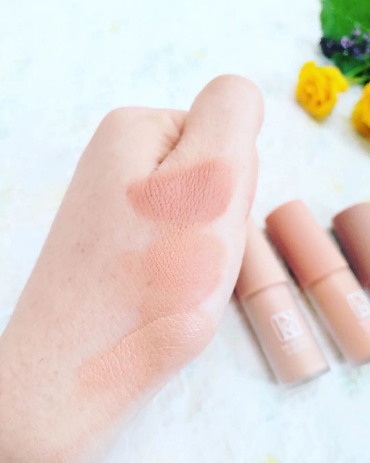 リキッドプライマーアイシャドウ/cos:mura/リキッドアイシャドウを使ったクチコミ(3枚目)