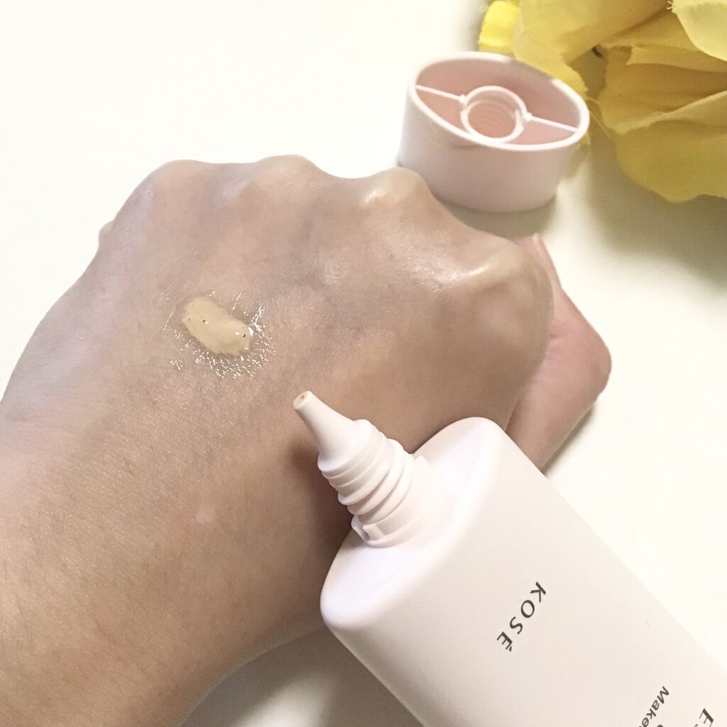 コンフォート メイククリーム〈色つき美容クリーム〉/ESPRIQUE/化粧下地を使ったクチコミ（3枚目）