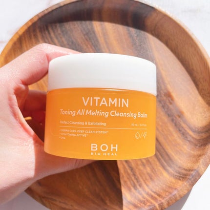 ビタミン トーニング オール メルティング クレンジングバーム/BIOHEAL BOH/クレンジングバームを使ったクチコミ(2枚目)