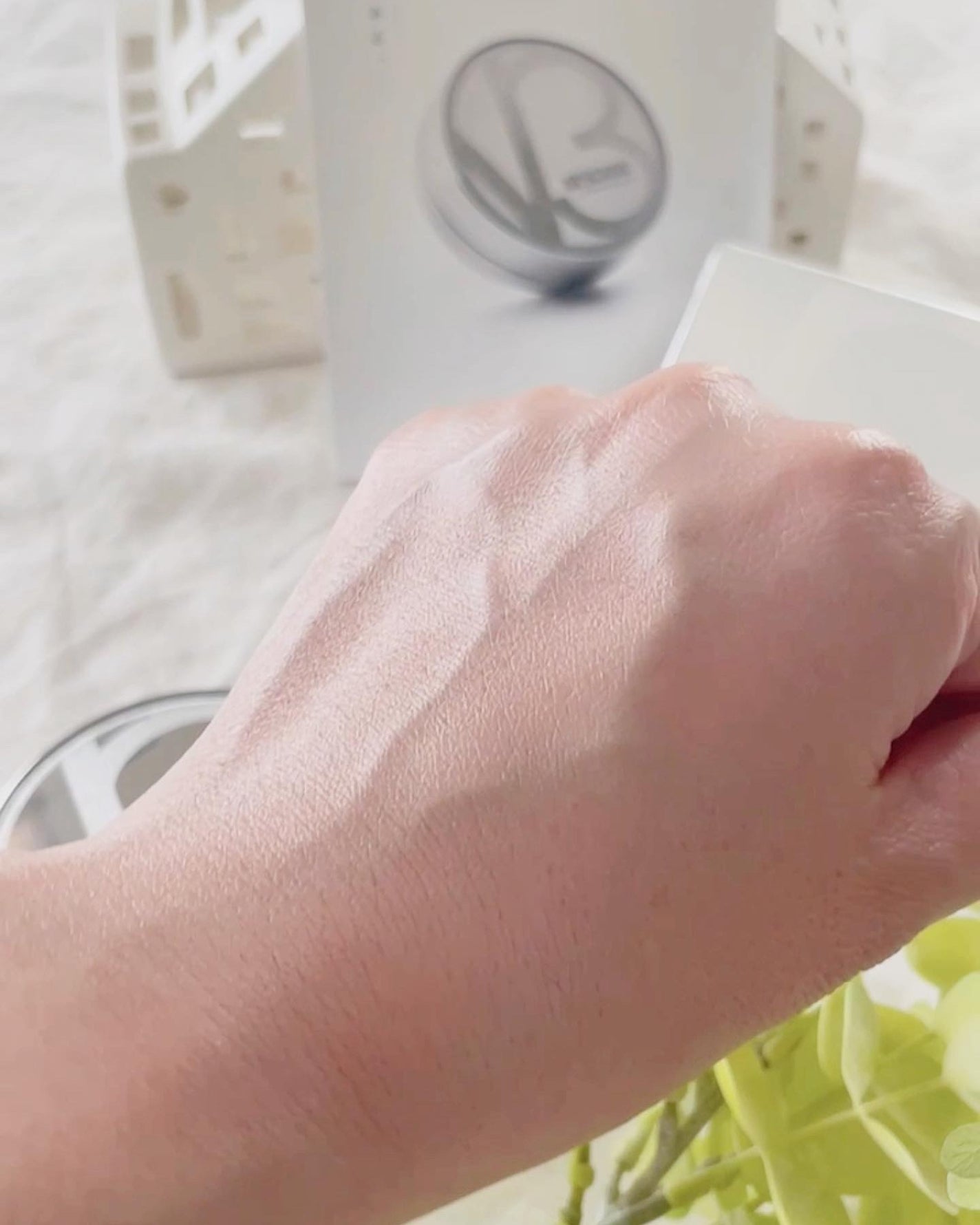 V3シャイニングファンデーション/SPICARE/クッションファンデーションを使ったクチコミ(5枚目)