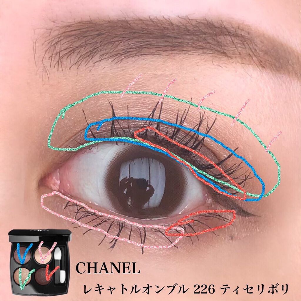 レ キャトル オンブル/CHANEL/アイシャドウパレットを使ったクチコミ(4枚目)