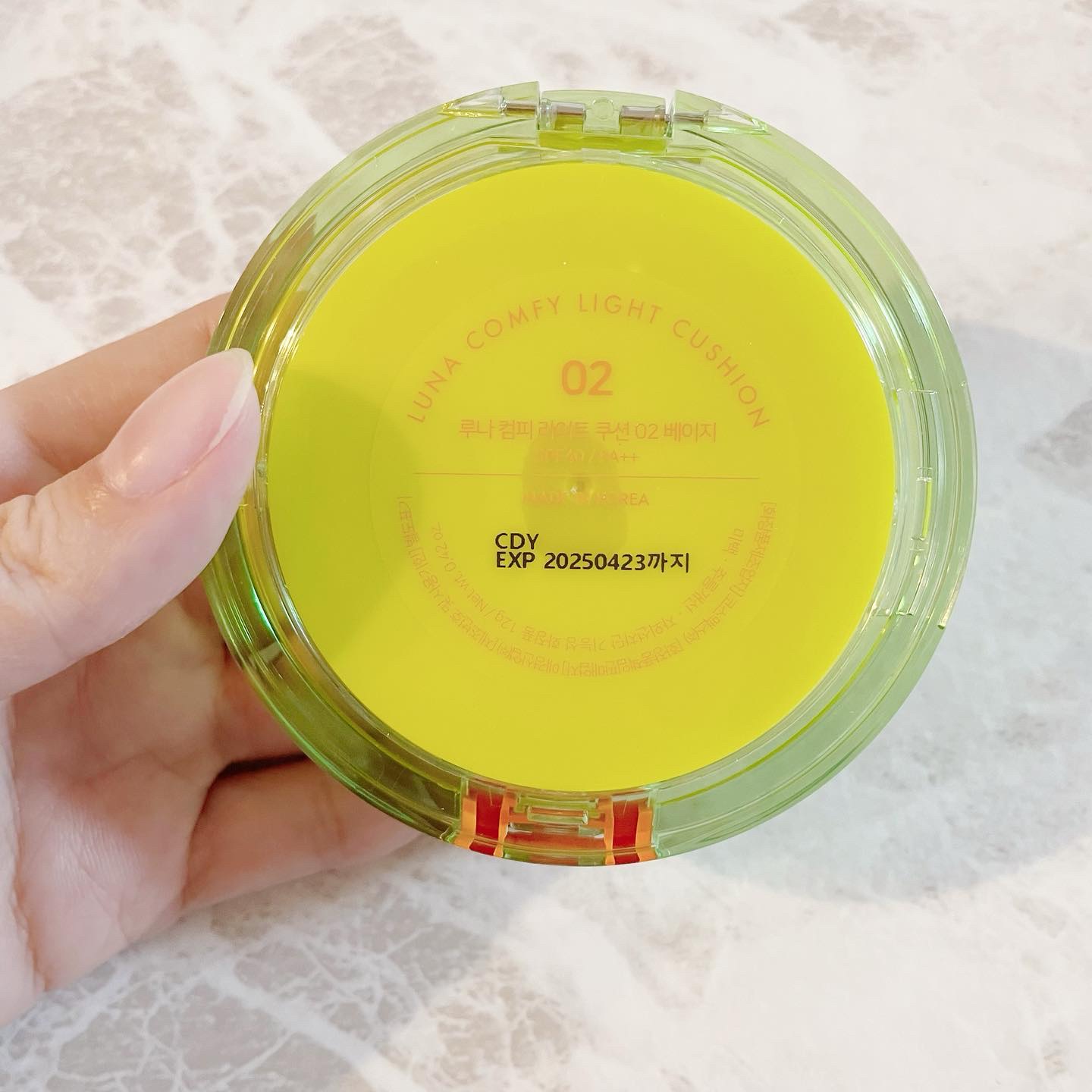 コンフィーライトクッション/LUNA/クッションファンデーションを使ったクチコミ（3枚目）