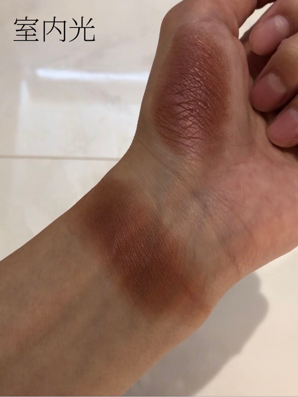 UR GLAM POWDER EYESHADOW/U R GLAM/単色アイシャドウを使ったクチコミ(4枚目)