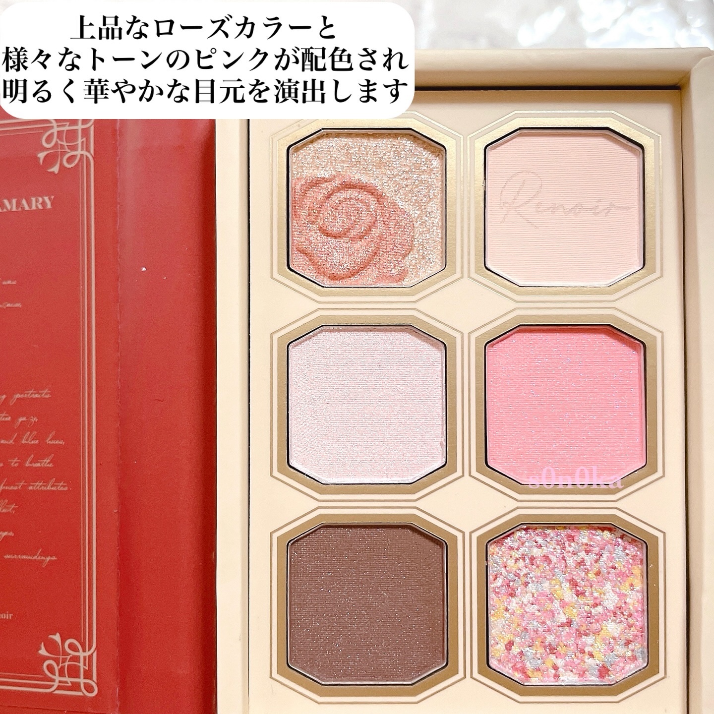 絵画アイシャドウパレット 12 女優ジャンヌ・サマリーの肖像/MilleFée/アイシャドウパレットを使ったクチコミ（2枚目）