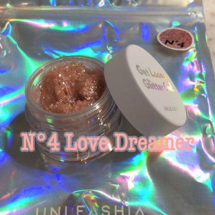 ゲットルーズグリッタージェル/unleashia/グリッターを使ったクチコミ(1枚目)