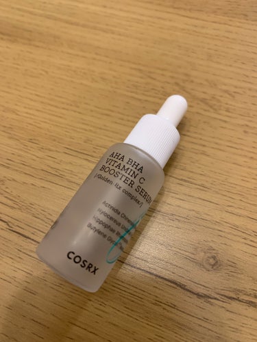 COSRX リフレッシュ AHA BHA VITAMIN Cブースターセラムのクチコミ「
大好きなコスアールエックスの
ミニチュアサンプル使い切り♩

導入美容液として使えて、
AH.....」（2枚目）