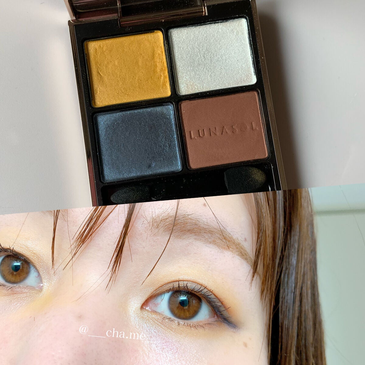 アイカラーレーション/LUNASOL/アイシャドウパレットを使ったクチコミ(1枚目)