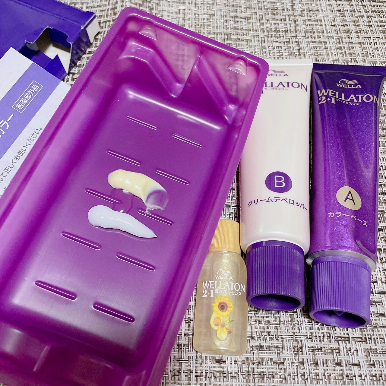 ウエラトーン ツープラスワン クリームタイプ/ウエラ/ヘアカラーを使ったクチコミ(4枚目)