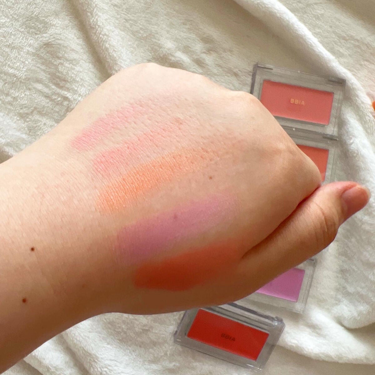 レディトゥーウェアダウニーチーク/BBIA/ジェル・クリームチークを使ったクチコミ(3枚目)