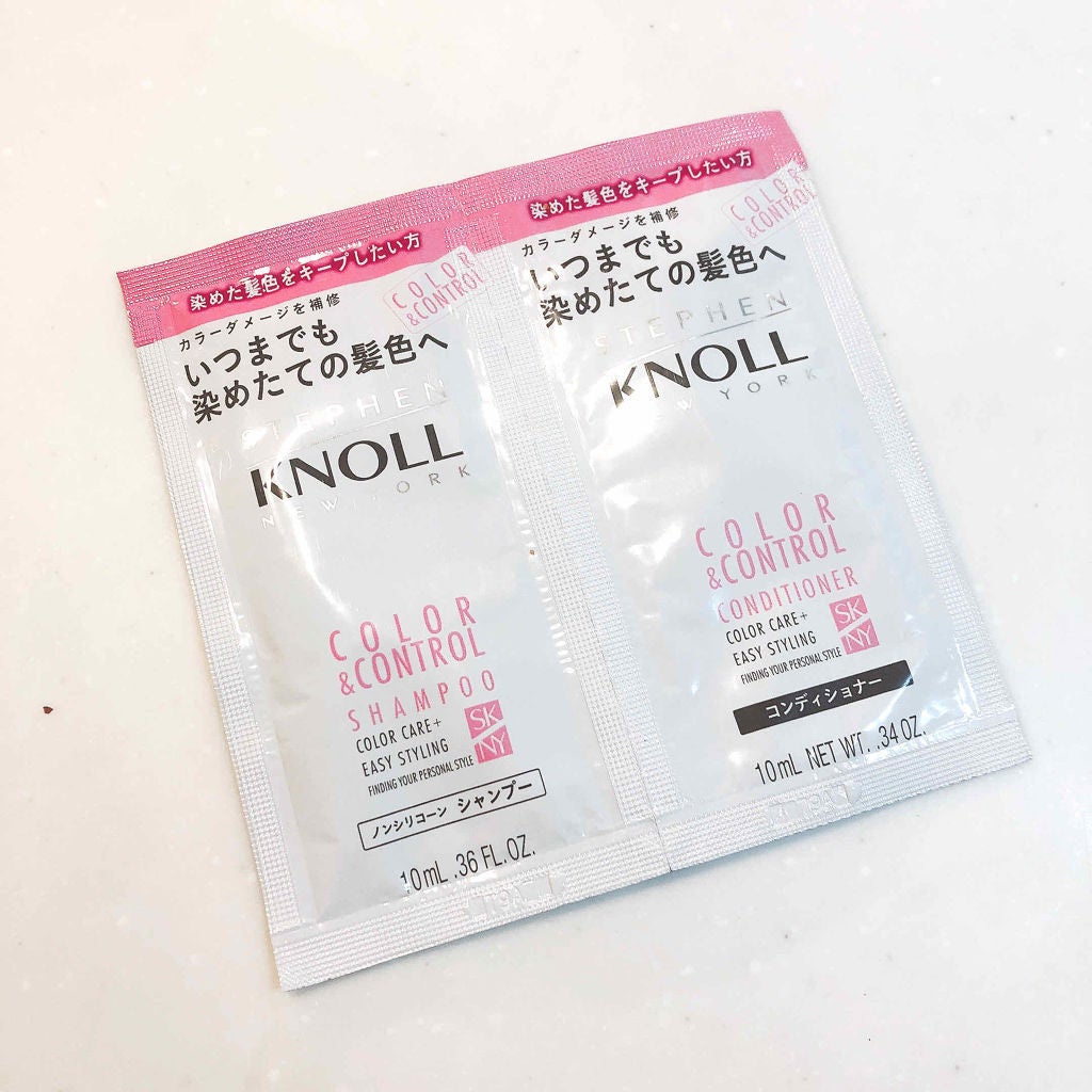 カラーコントロール シャンプー/スティーブンノル ニューヨーク/市販シャンプーを使ったクチコミ(1枚目)