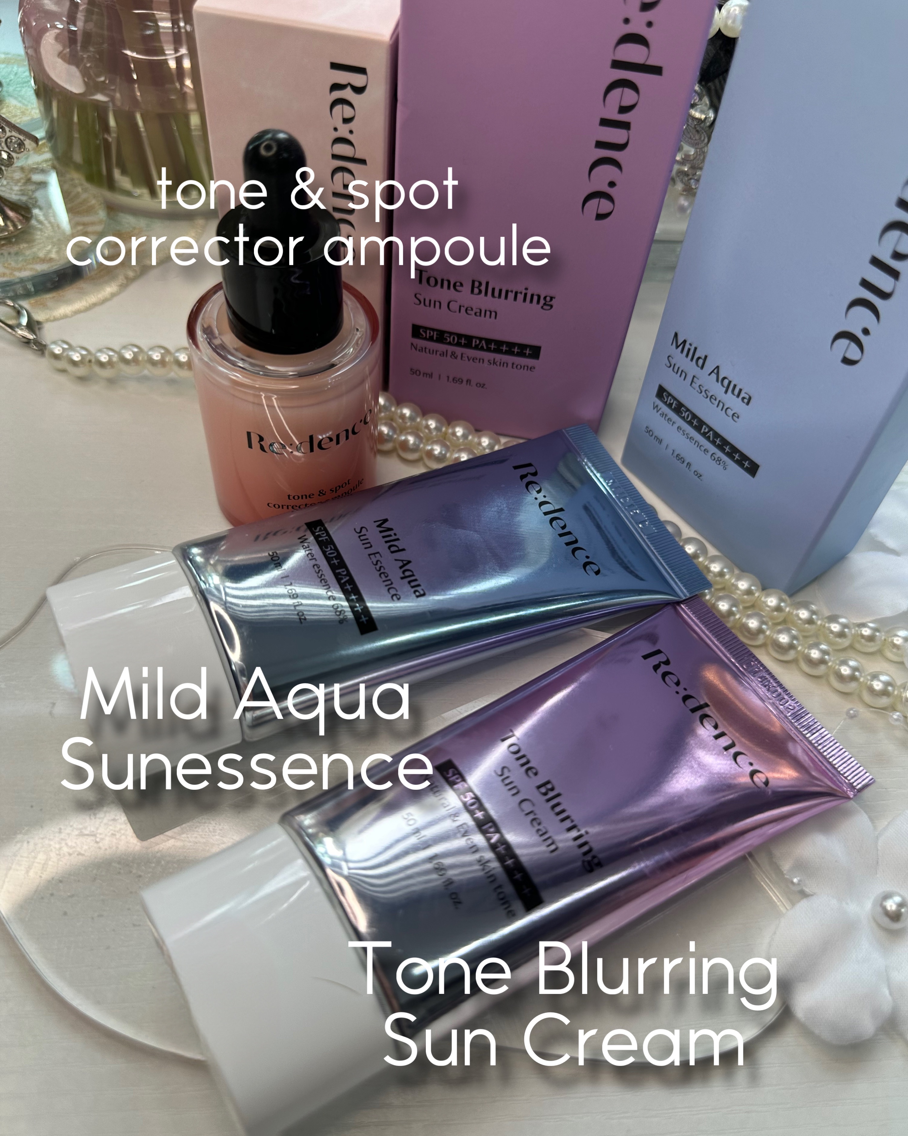 トーンブラーリング日焼け止め/redence/日焼け止めクリームを使ったクチコミ（1枚目）