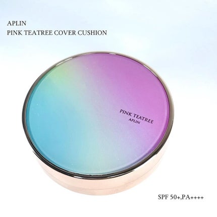 ピンクティーツリーカバークッション/APLIN/クッションファンデーションを使ったクチコミ(1枚目)