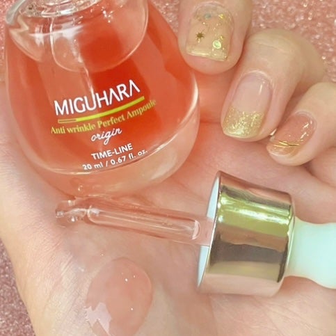 アンチリンクルエフェクトアンプルオリジン/MIGUHARA/美容液を使ったクチコミ(2枚目)