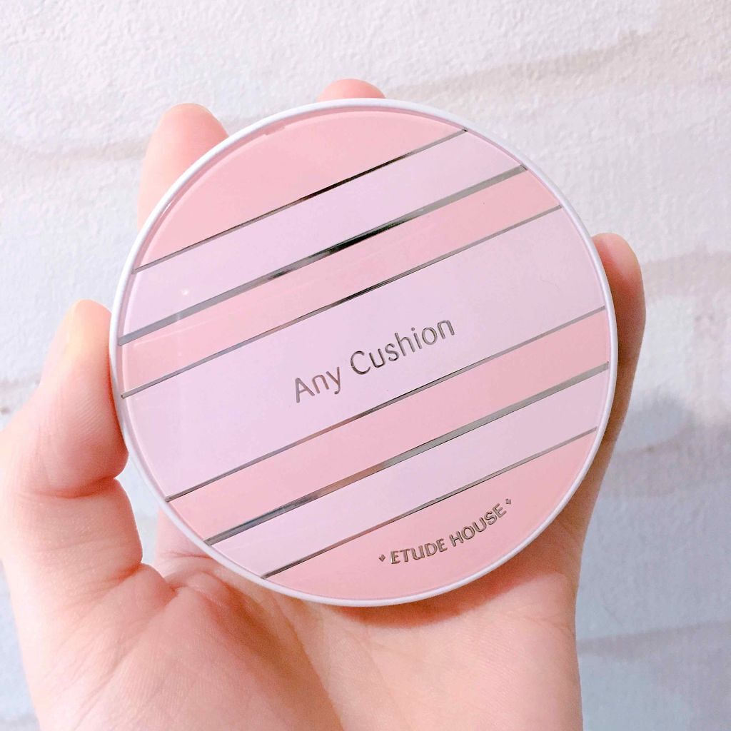 エニークッション オールデイパーフェクト/ETUDE/クッションファンデーションを使ったクチコミ(1枚目)