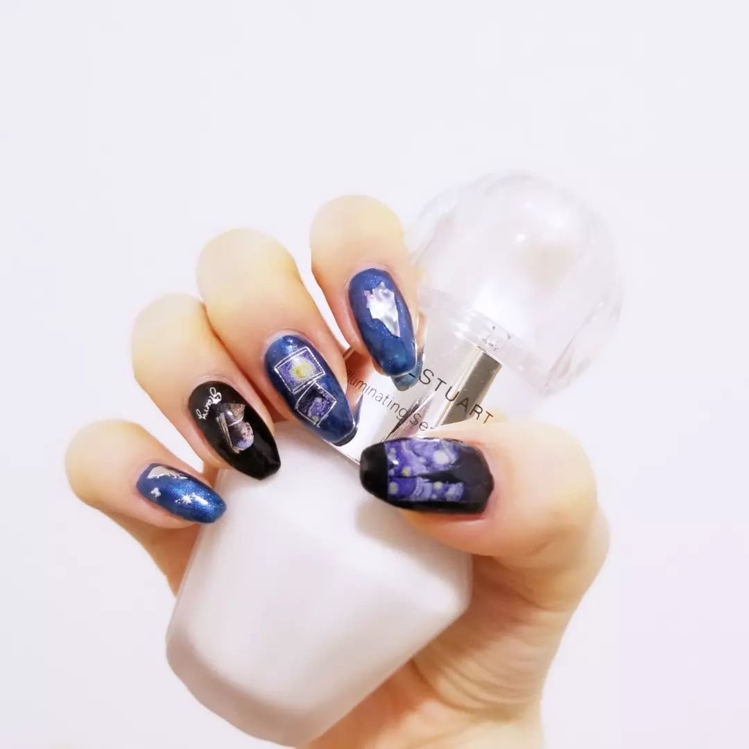 ジェルネイル（ライト対応）/セリア/ジェルネイルを使ったクチコミ（1枚目）