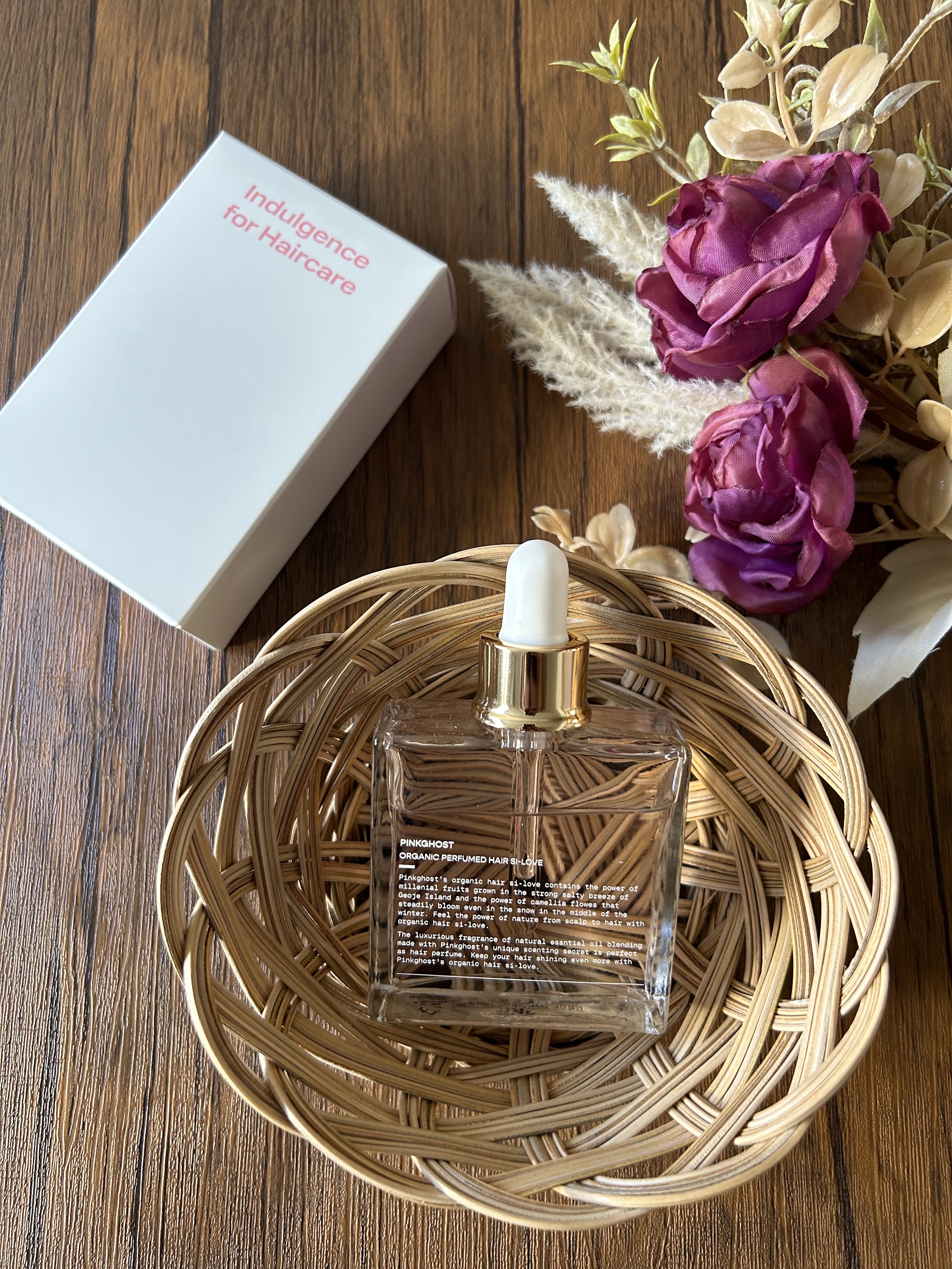 スノーホワイト/PINKGHOST/ヘアオイルを使ったクチコミ（1枚目）