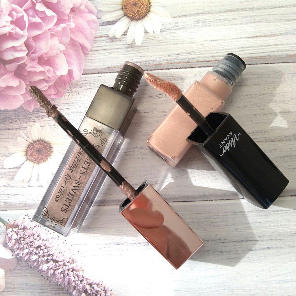 スパークリングアイグロス/スウィーツ スウィーツ/リキッドアイシャドウを使ったクチコミ（2枚目）