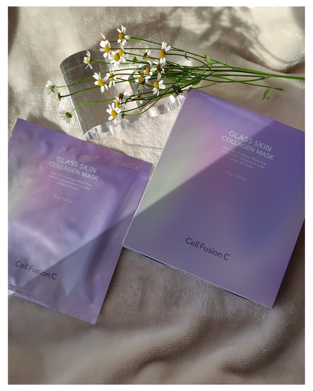 グラススキンコラーゲンマスク/Cell Fusion C(セルフュージョンシー)/シートマスク・パックを使ったクチコミ（2枚目）