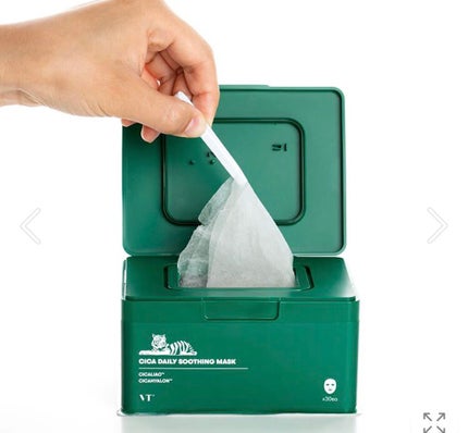 CICA デイリースージングマスク/VT/シートマスク・パックを使ったクチコミ(1枚目)