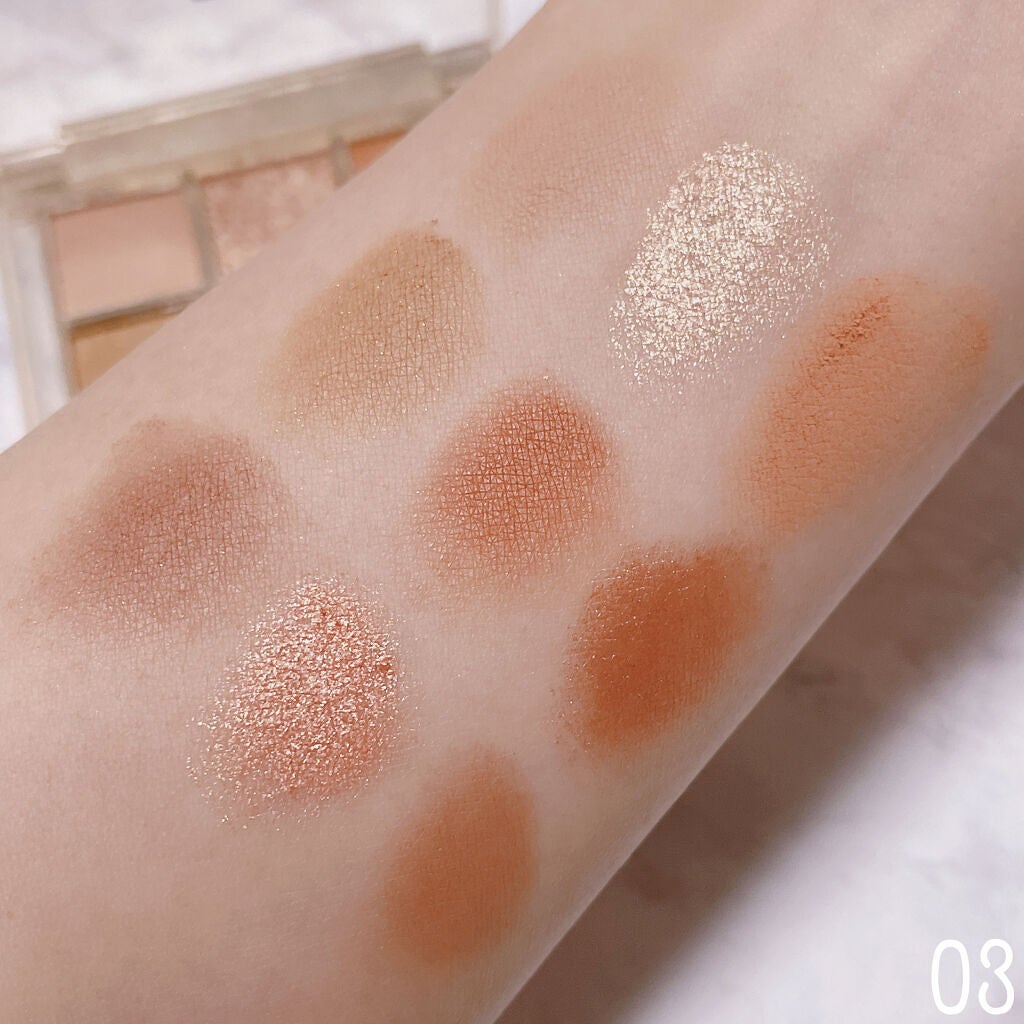 DIKALU cocovenus/DIKALU/アイシャドウパレットを使ったクチコミ(5枚目)